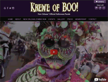 Tablet Screenshot of kreweofboo.com